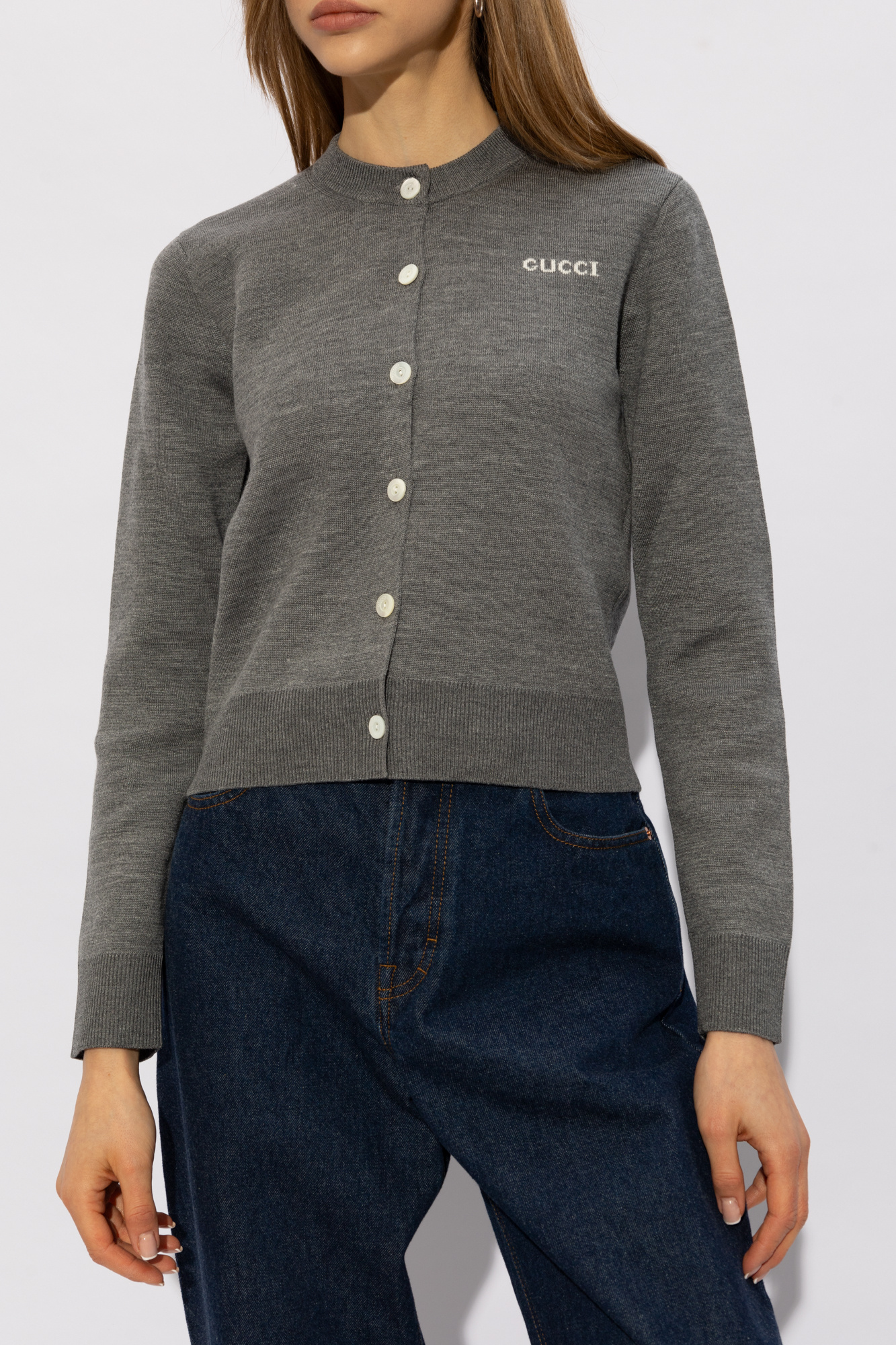yumi　GUCCIカーディガン Gucci - Wool cardigan Camel - The Corner